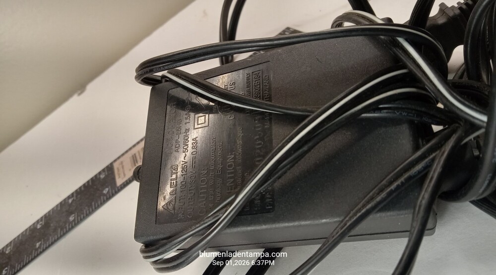 Delta Electronics ADP-25HB 30V 0.833A AC Power Adapter